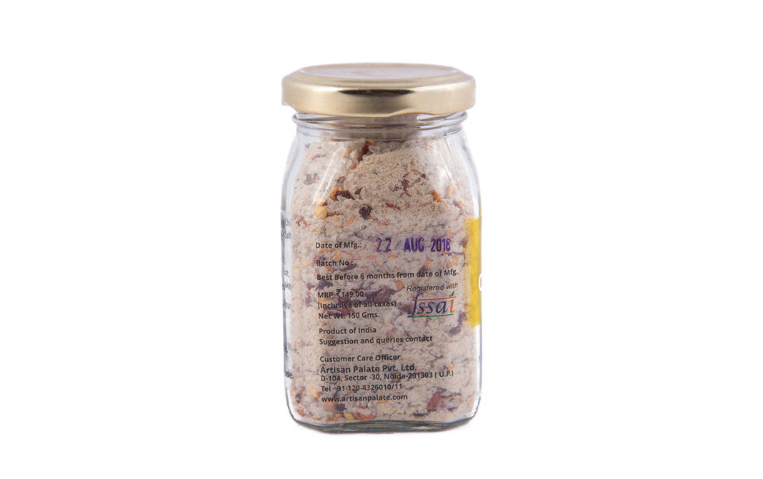 Artisan Palate All Natural Lemon Lime Chilli Garlic Himalayan Pink Salt   Glass Jar  150 grams